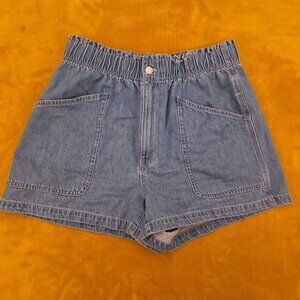 Madewell Denim Paperbag Shorts